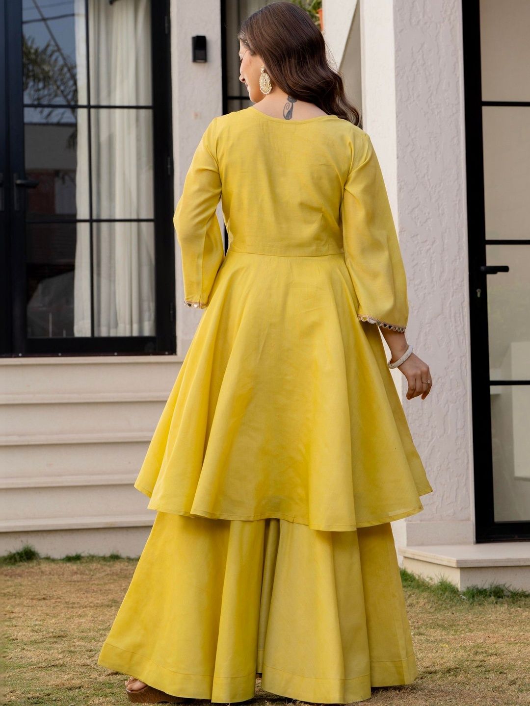 Dhiyona KL Women Sharara & With Dupatta