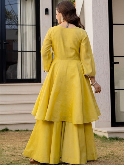 Dhiyona KL Women Sharara & With Dupatta