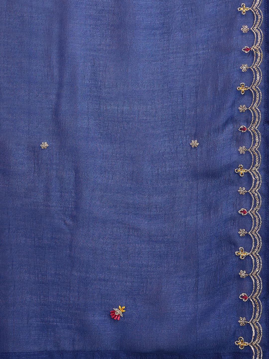 Dhiyona SN Women Floral Embroidered Kurta with Palazzo & Dupatta