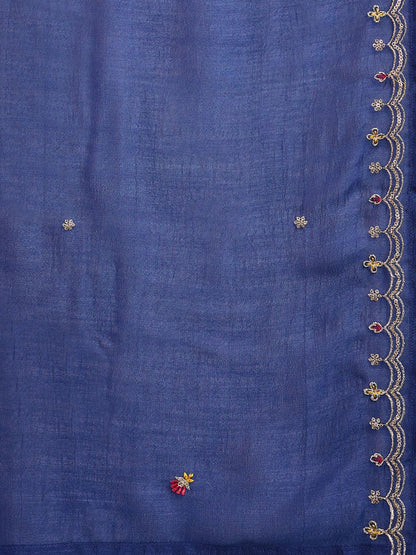 Dhiyona SN Women Floral Embroidered Kurta with Palazzo & Dupatta