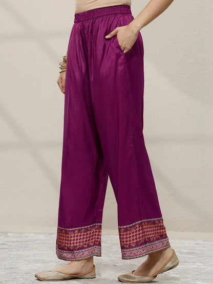 Dhiyona LL Women Ethnic Motifs Printed Regular Sequinned Kurta with Palazzos & With Dupatta