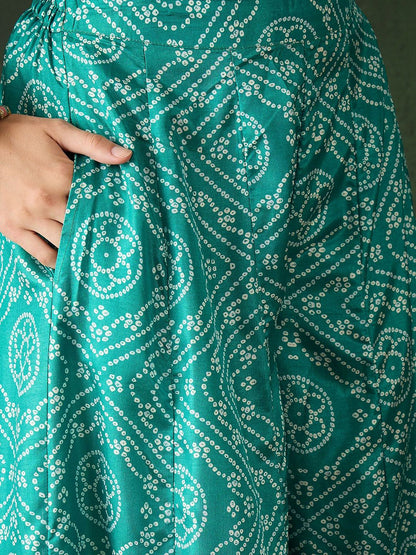 Dhiyona SN Bandhani Printed Kurta Sets