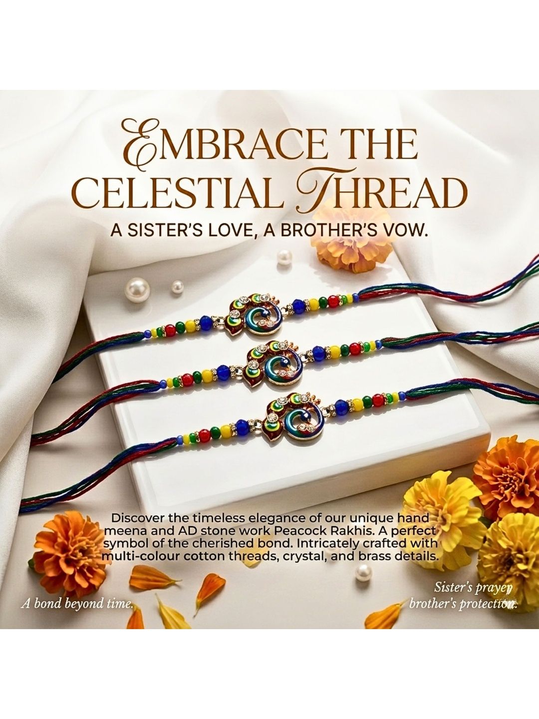 Dhiyona Thread Rakhi