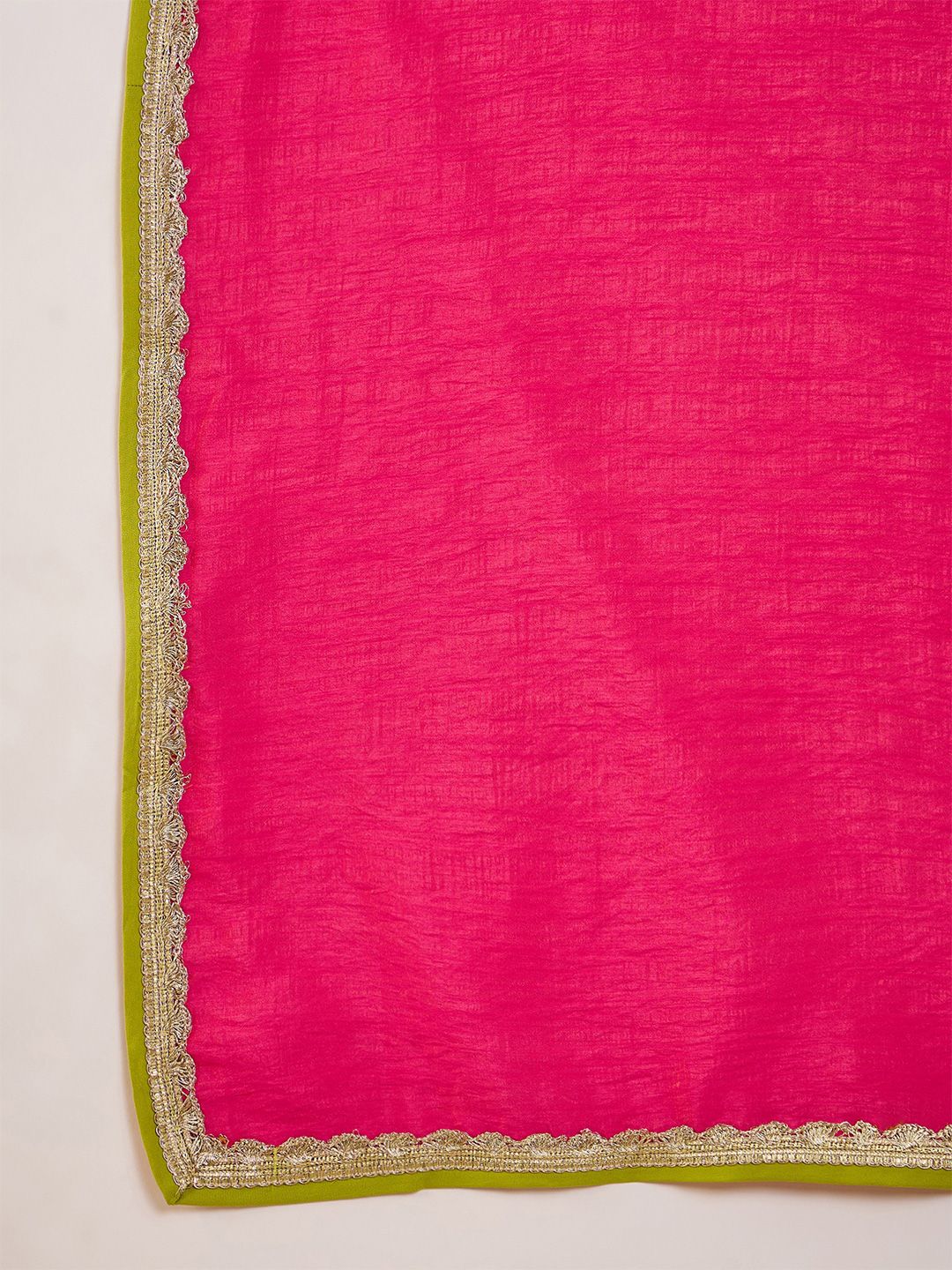 Dhiyona KL Women Ethnic Motifs Embroidered Regular Thread Work Kurta with Palazzos & With Dupatta