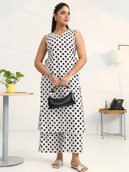 Women Printed Regular Kurta with Palazzos