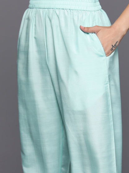 Women Ethnic Motifs Printed Regular Kurta with Trousers & With Dupatta