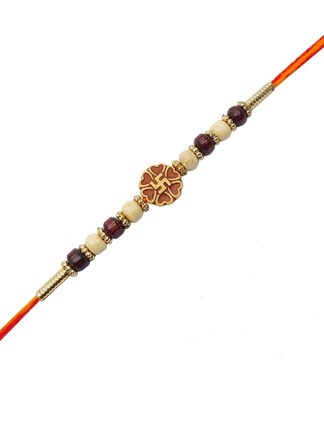 Dhiyona Set Of 2 Beaded Rakhi
