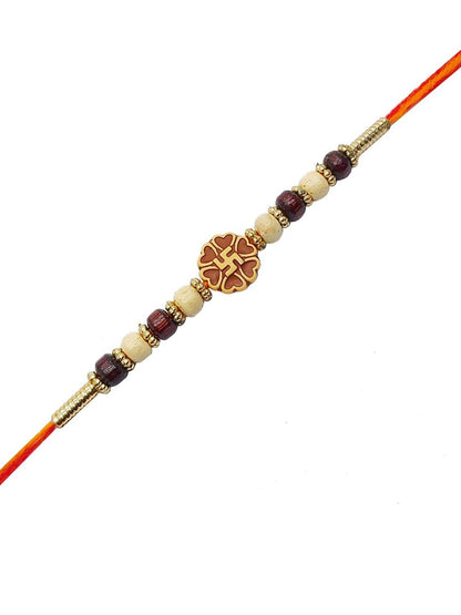 Dhiyona Set Of 2 Beaded Rakhi