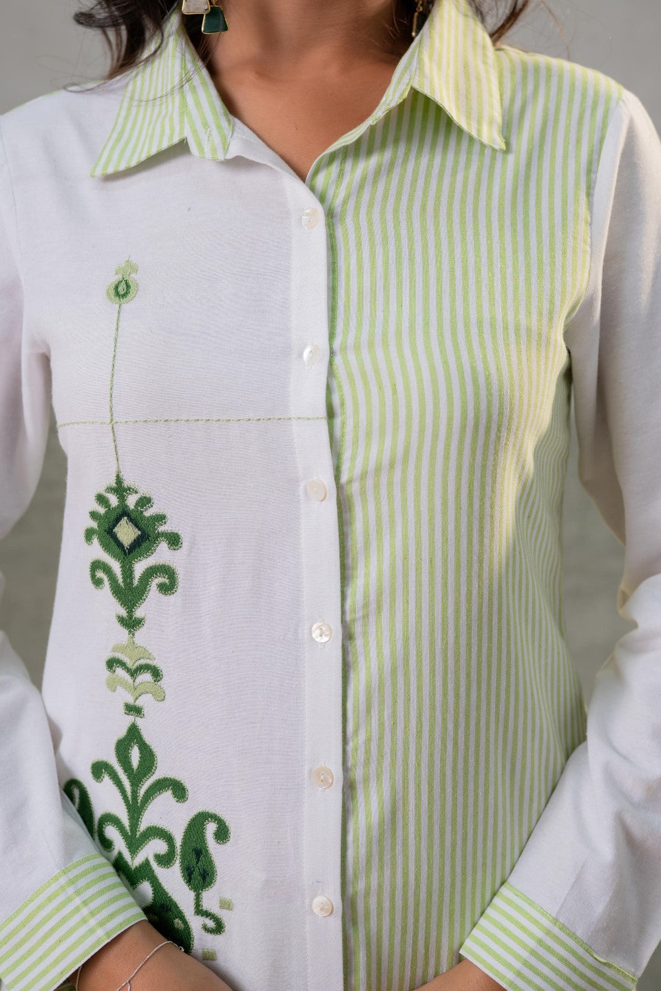 Param fern cotton co-ord set