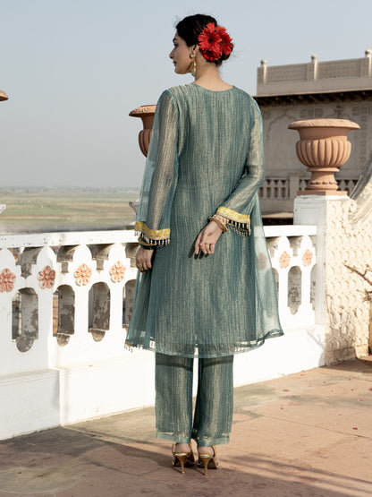 Pavni Jade Full Handwork Suit Set