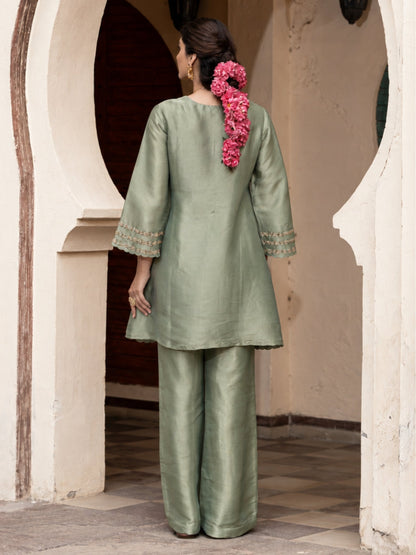 Pavni Matcha Full Heavy Work Suit Set