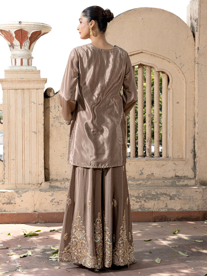 Pavni Russet Full Work Suit Set