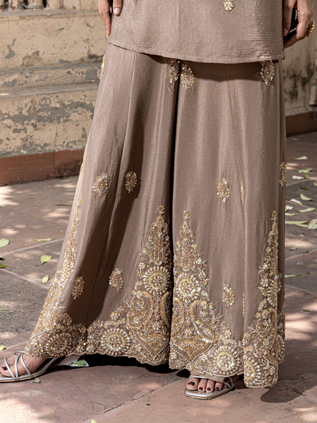 Pavni Russet Full Work Suit Set