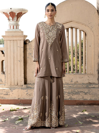 Pavni Russet Full Work Suit Set