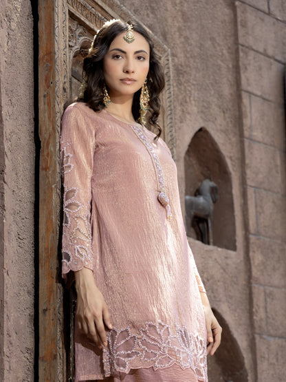 Pavni Salmon Full Work Suit Set