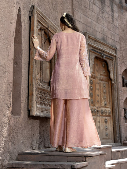 Pavni Salmon Full Work Suit Set