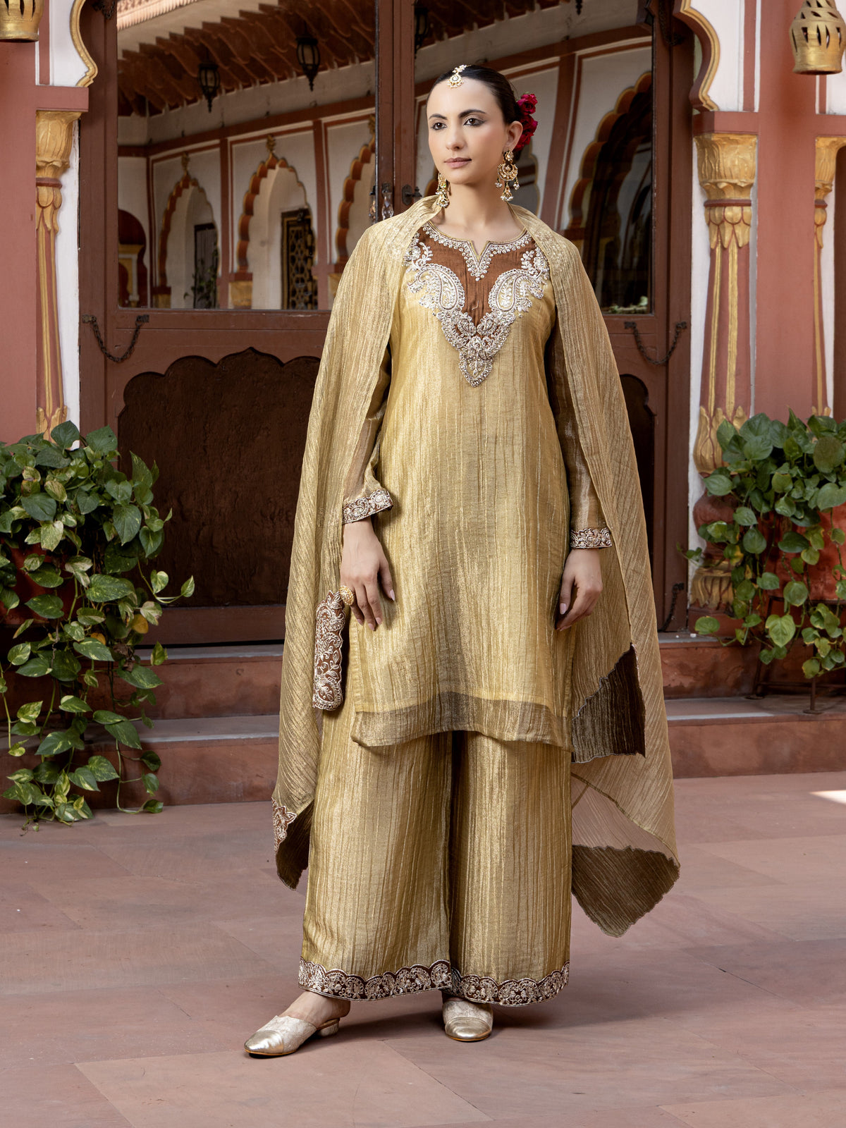 Pavni Sunlit Full Work Suit Set