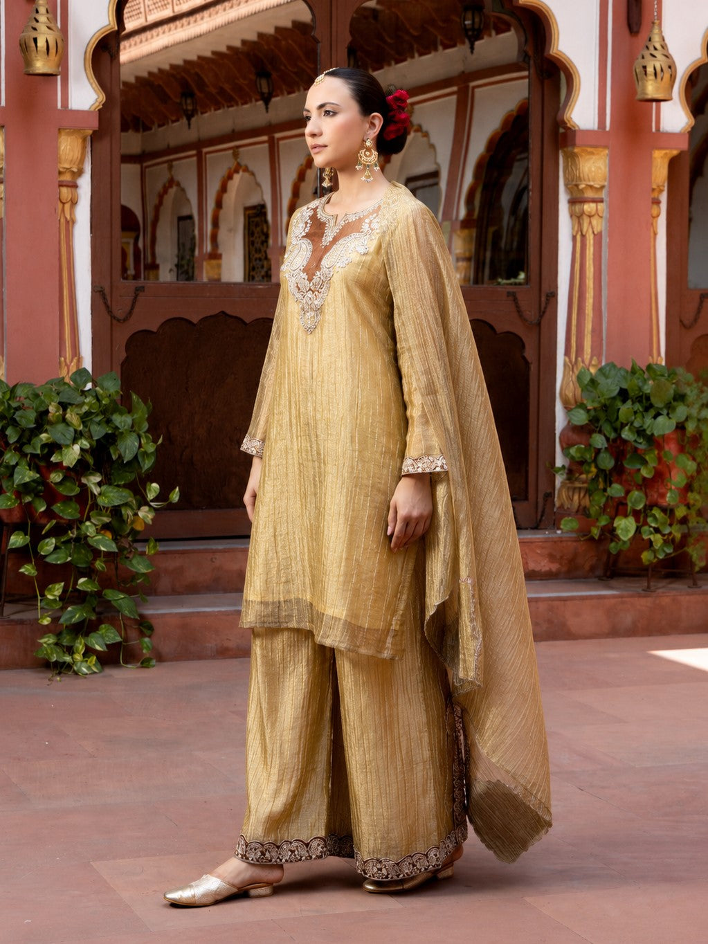 Pavni Sunlit Full Work Suit Set
