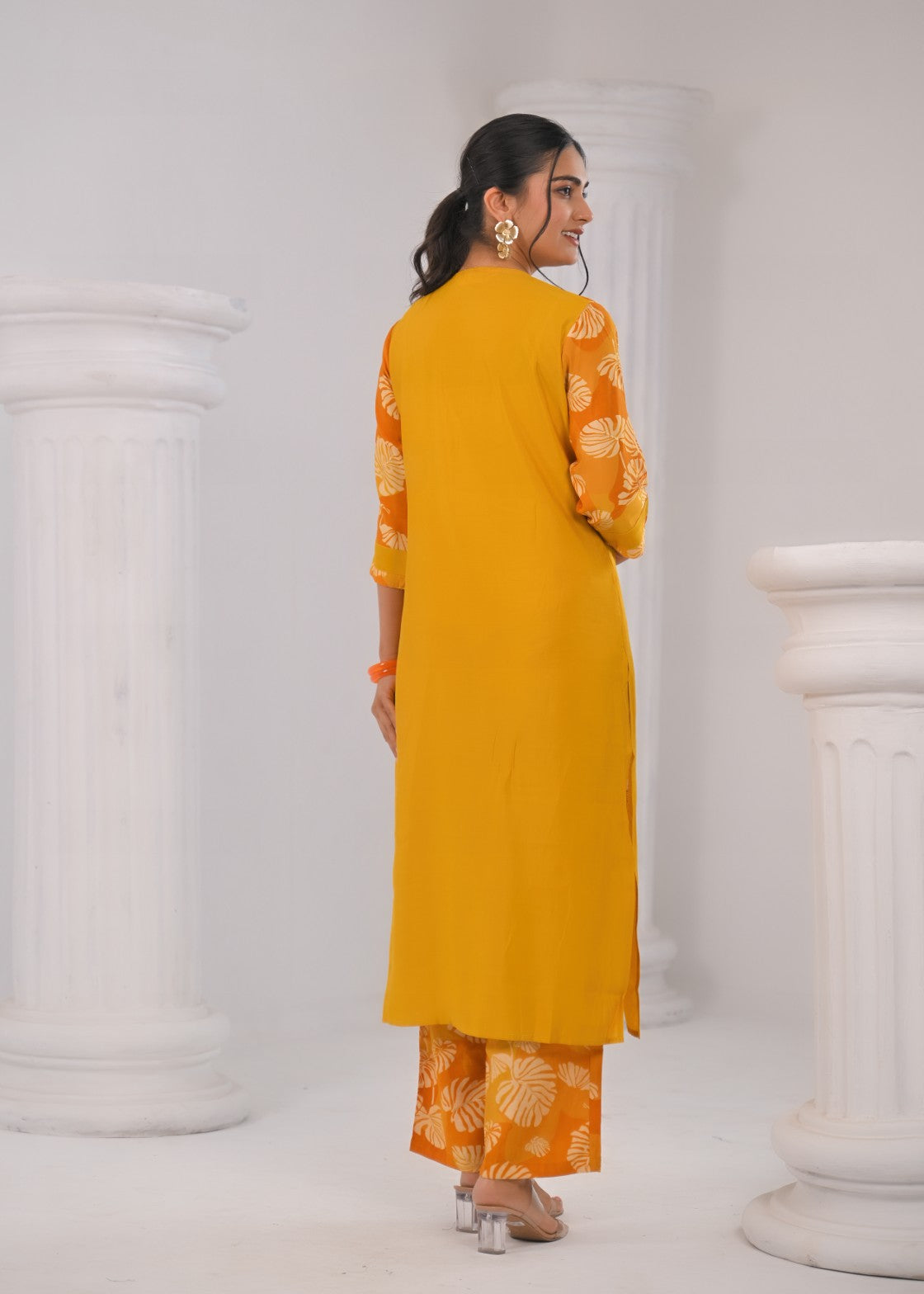 Sneha Sunrise Printed Kurta Pant Set