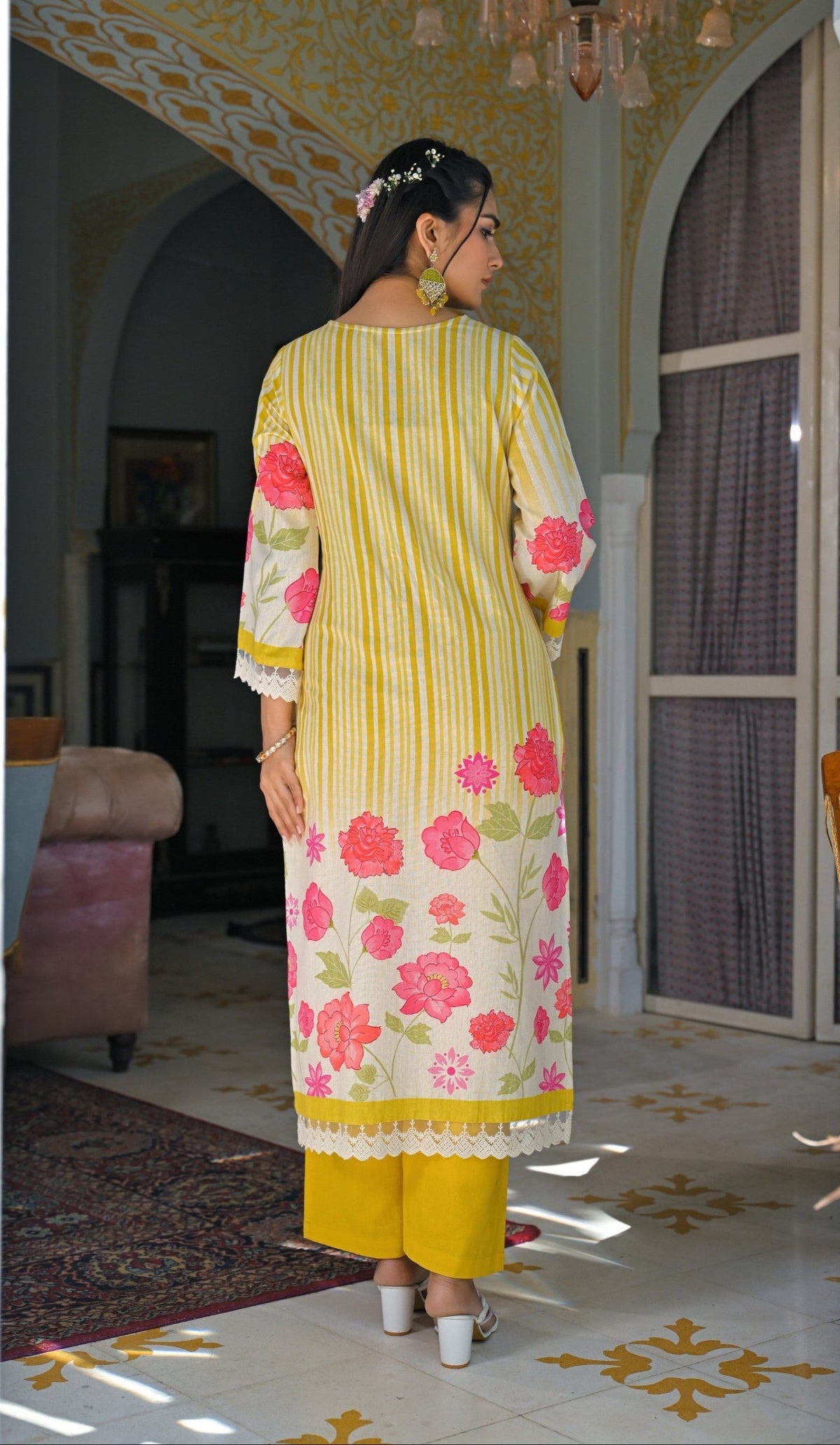 Punita Amber Cotton Suit Set