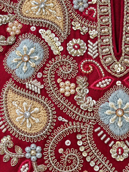 Poppi Blush Anarkali Suit Set