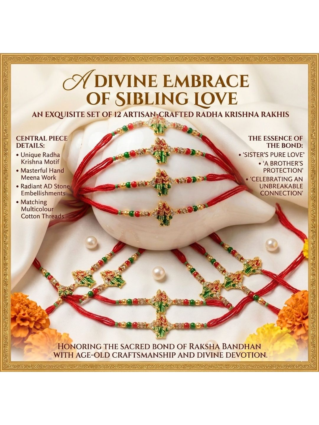 Dhiyona Thread Rakhi