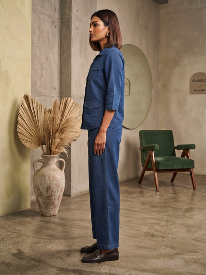 Prisha Brazil Denim Co-Ord Set