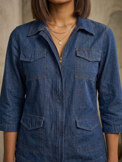 Prisha Brazil Denim Co-Ord Set