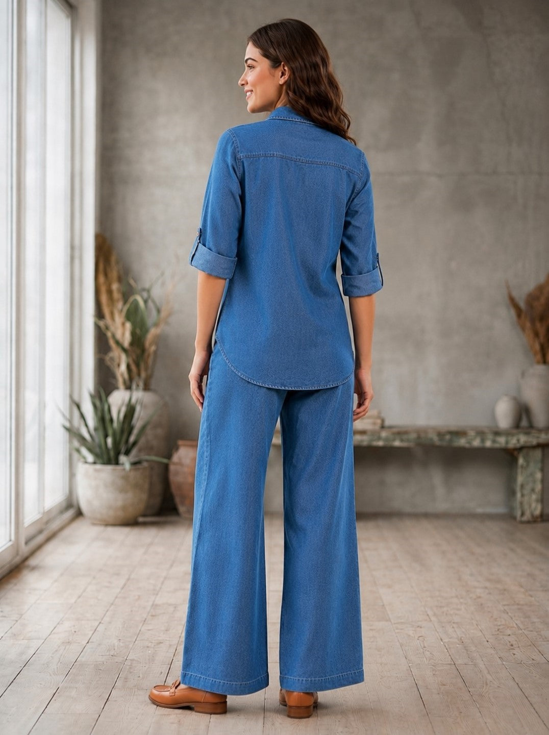 Prisha Cannes Denim Co-Ord Set