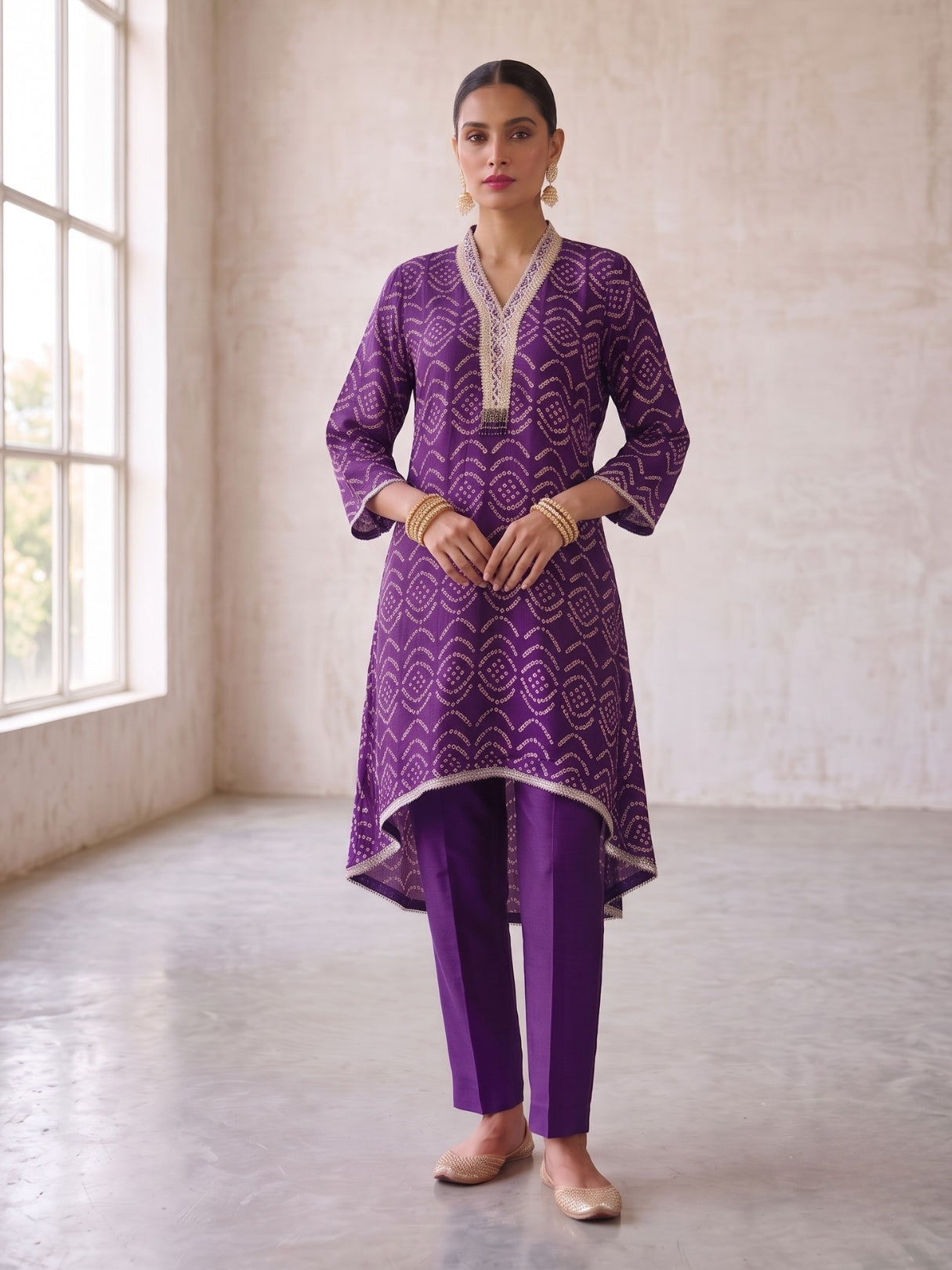 Shakti Iris Work Festive Co-Ord Set