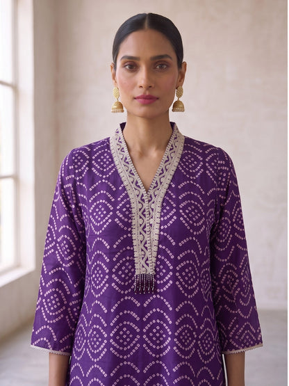 Shakti Iris Work Festive Co-Ord Set