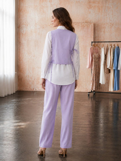 Prisha Lily BibStyle Embroidery Co-ord Set