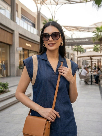 Prisha Mazure Denim Co-Ord Set