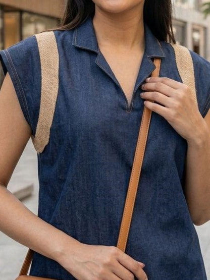 Prisha Mazure Denim Co-Ord Set