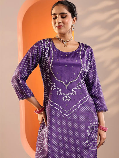 Women Ethnic Motifs Printed Regular Kurta with Trousers & With Dupatta