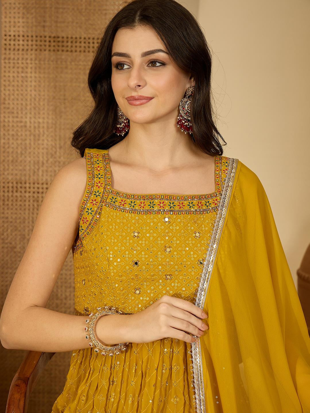 Women Yellow Kurta Sets