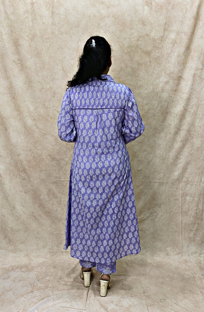 Ishani Lily Cotton Kurta Pant Set