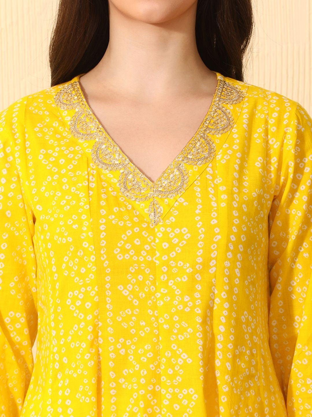 Women Ethnic Motifs Printed Regular Thread Work Pure Cotton Kurta with Trousers & With Dupatta