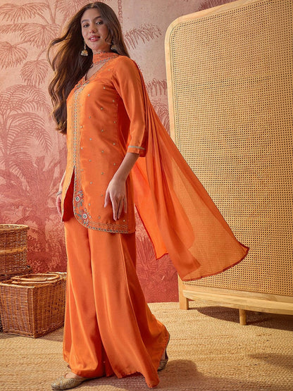 Embroidered Kurta Set