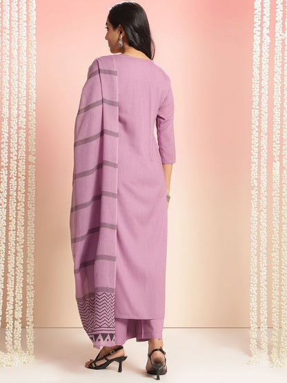 Dhiyona KL Women Regular Kurta with Palazzos & With Dupatta