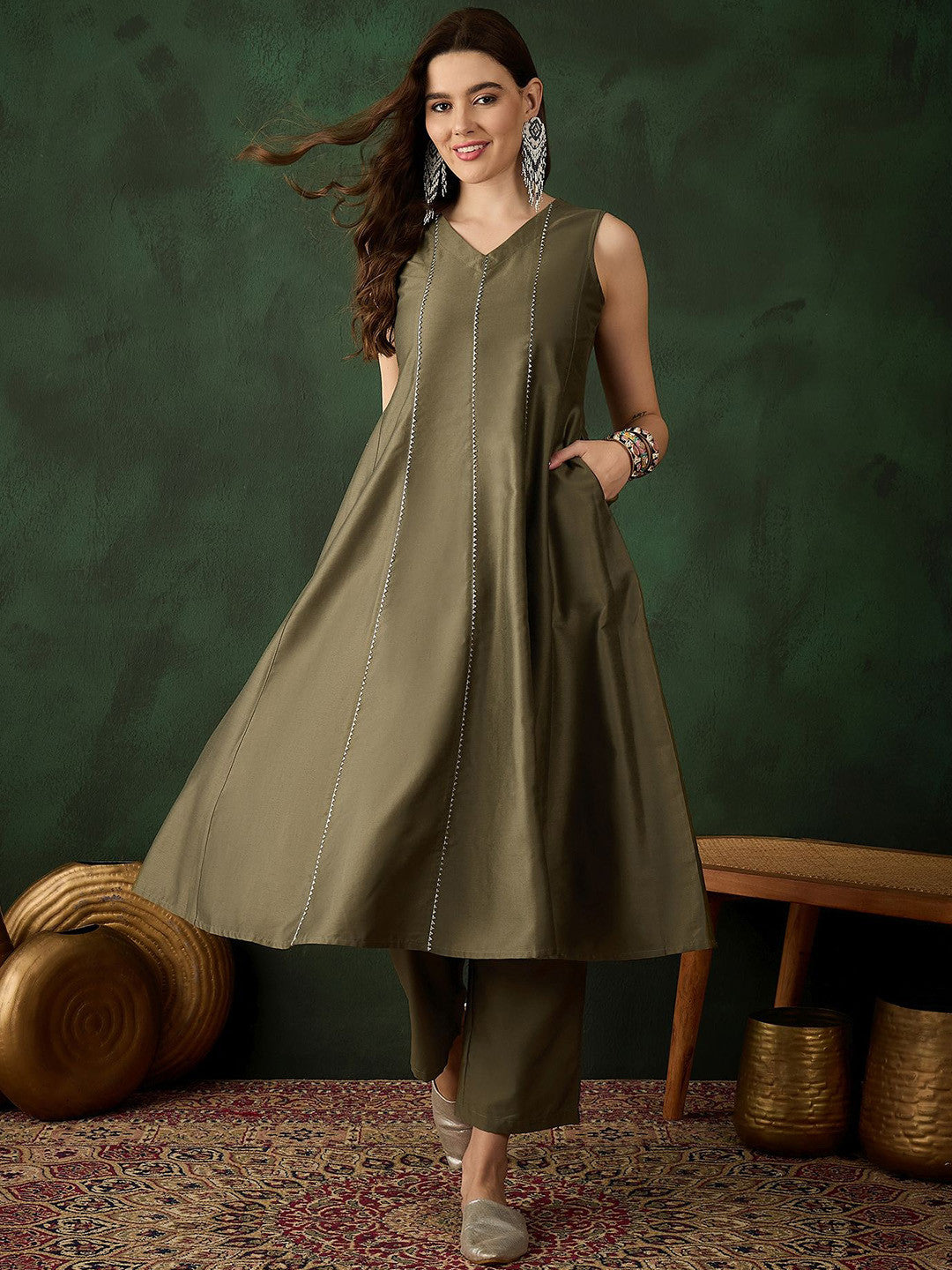 Women A-Line Kurta Sets
