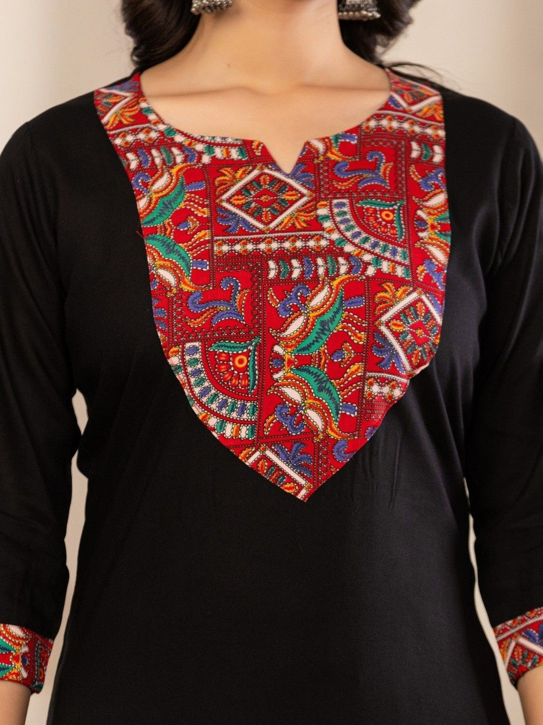 Women Ethnic Motifs Printed Regular Pure Cotton Kurta with Trousers & With Dupatta