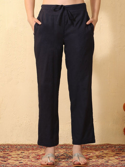Women Ethnic Motifs Printed Angrakha Kurta with Trousers & With Dupatta