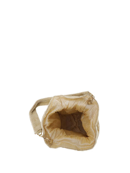 Dhiyona NR Embroidered Pearl Potli Clutch