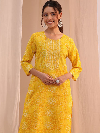 Women Ethnic Motifs Printed Regular Mirror Work Kurta with Trousers & With Dupatta
