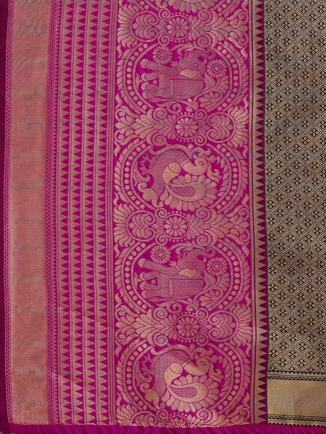 Dhiyona RV Women's Banarasi Silk With silver Zari weaving Saree  ( KVD1182 )