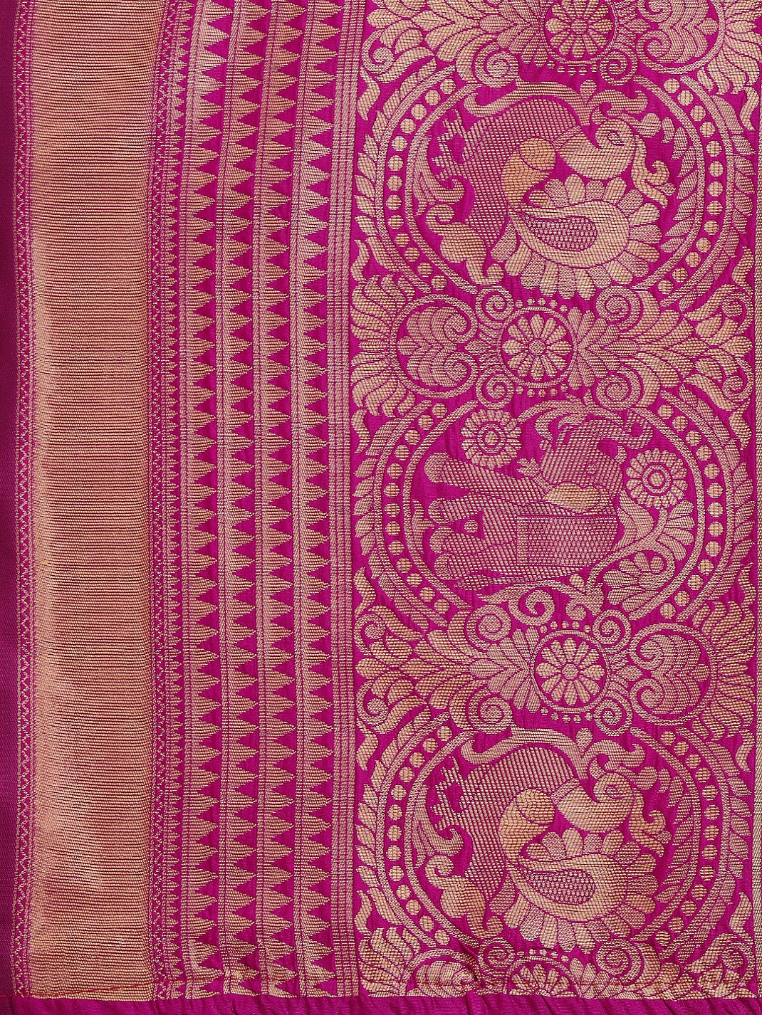 Dhiyona RV Women's Banarasi Silk With silver Zari weaving Saree  ( KVD1184 )