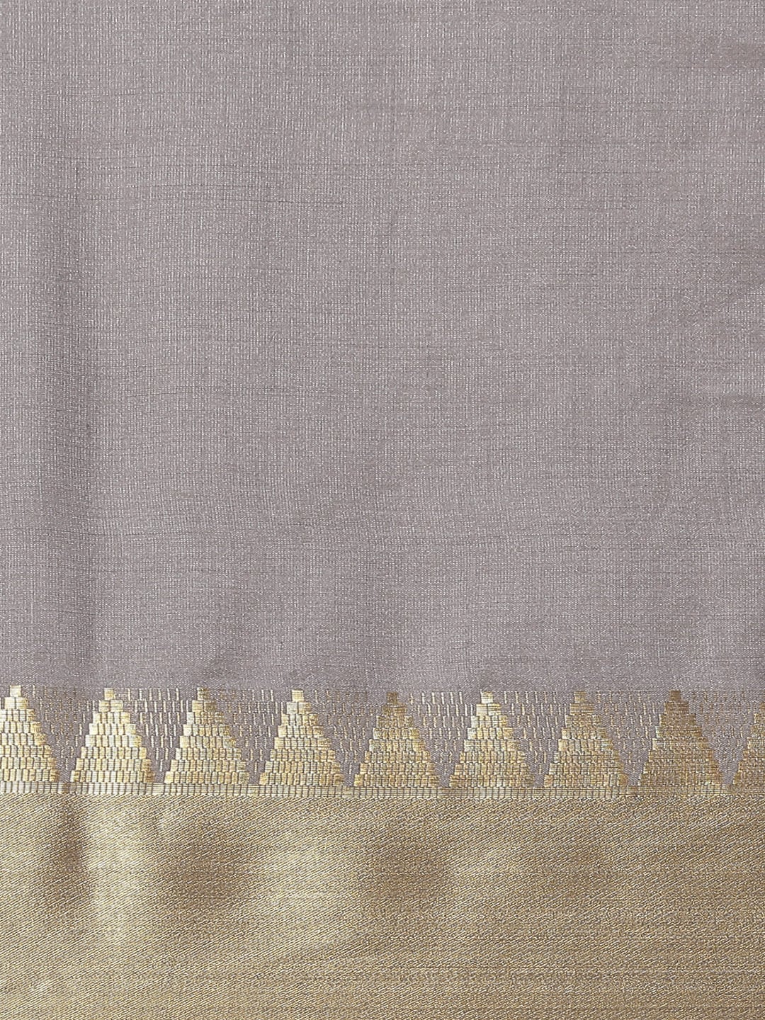 Dhiyona RV Women's Assam Silk With Golden Broad Border Saree  ( KVD1718 )