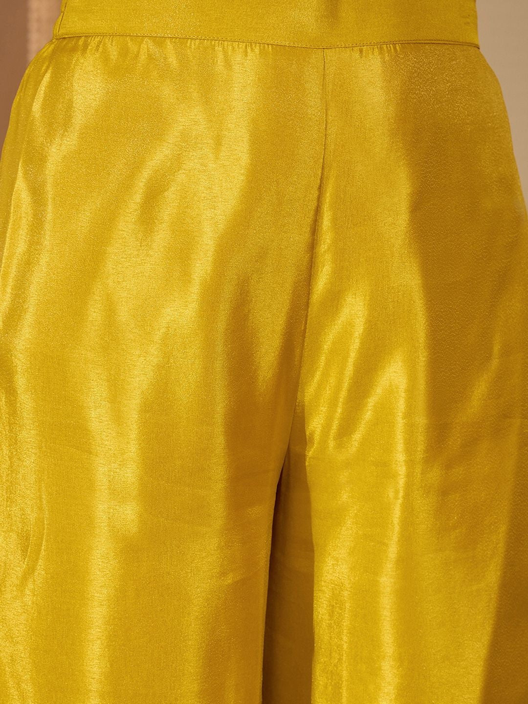 Zari Sequence Thread Embroidered Kurta With Trousers & Dupatta