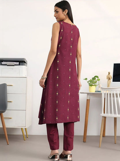 Women Ethnic Motifs Printed Regular Kurta with Trousers